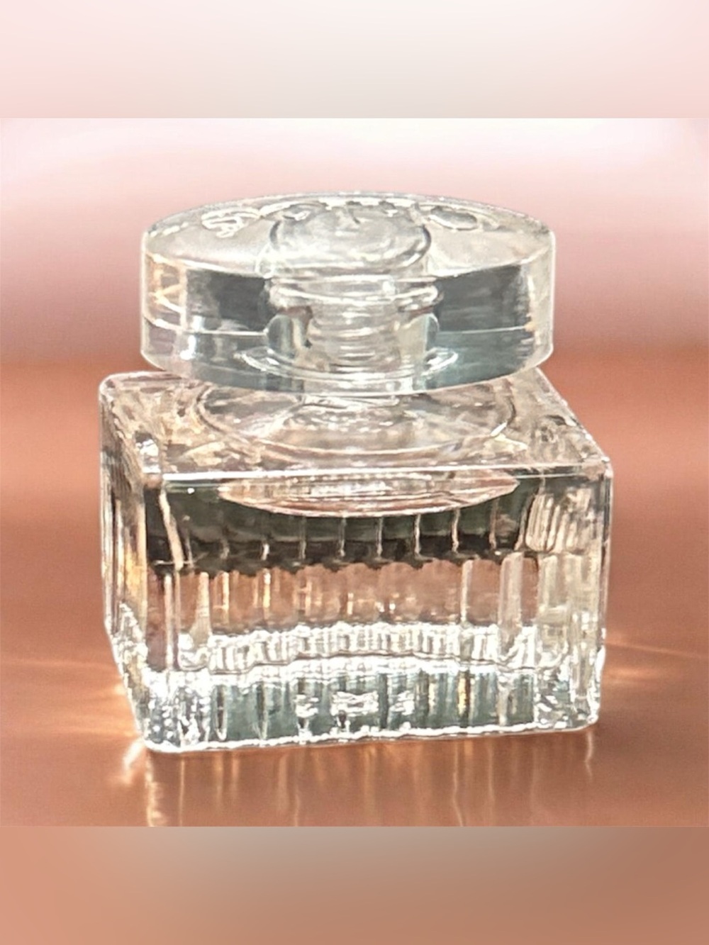 Chloe Clear Glass Mini Perfume Bottle